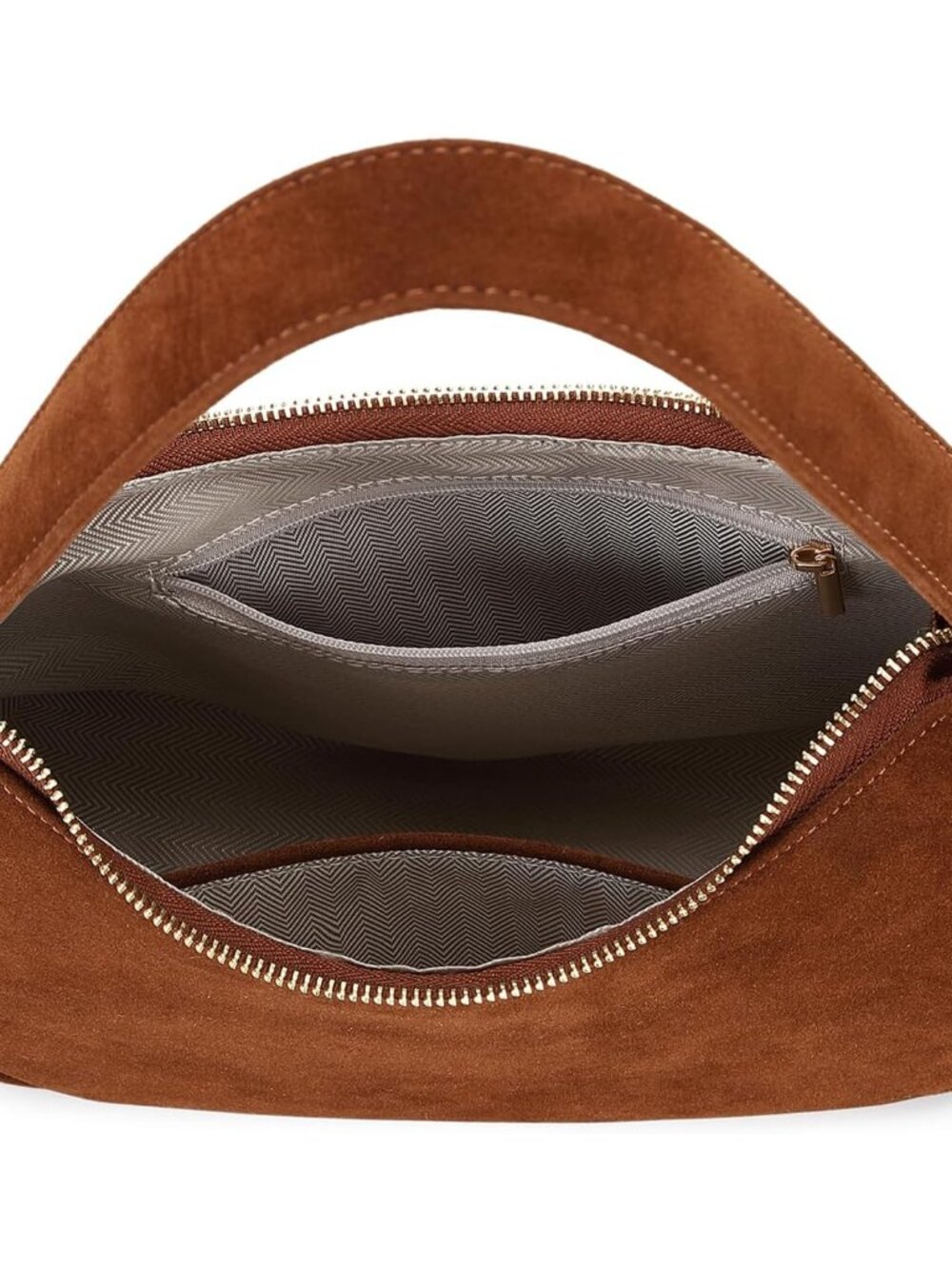 Shoulder Bags for Women, Cute Hobo Tote Handbag Mini Clutch Purse with Zipper Cl - Picture 6 of 7